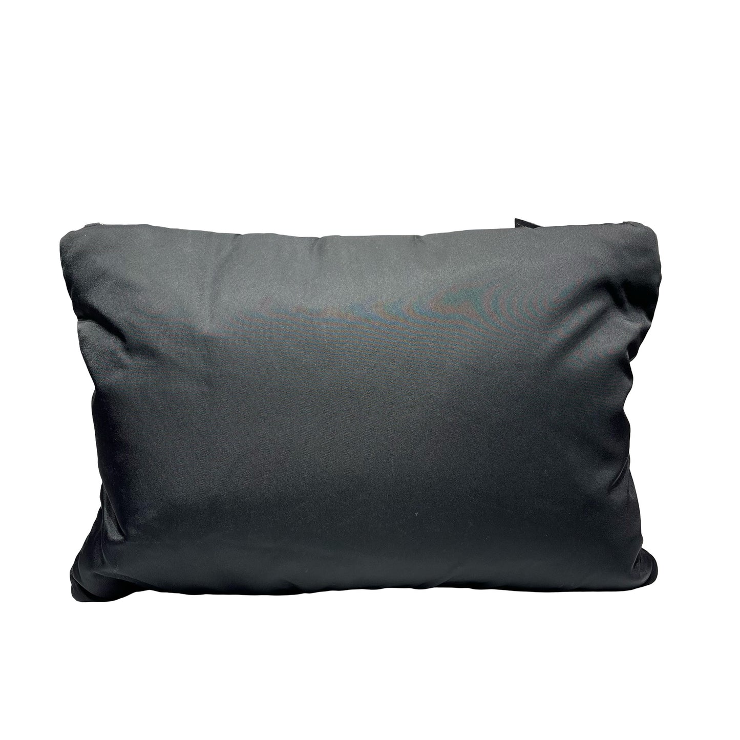 Used Prada Nylon Cross Body Bag Black PHW