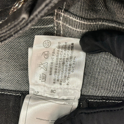 Used CHANEL Denim Jeans Pants Black