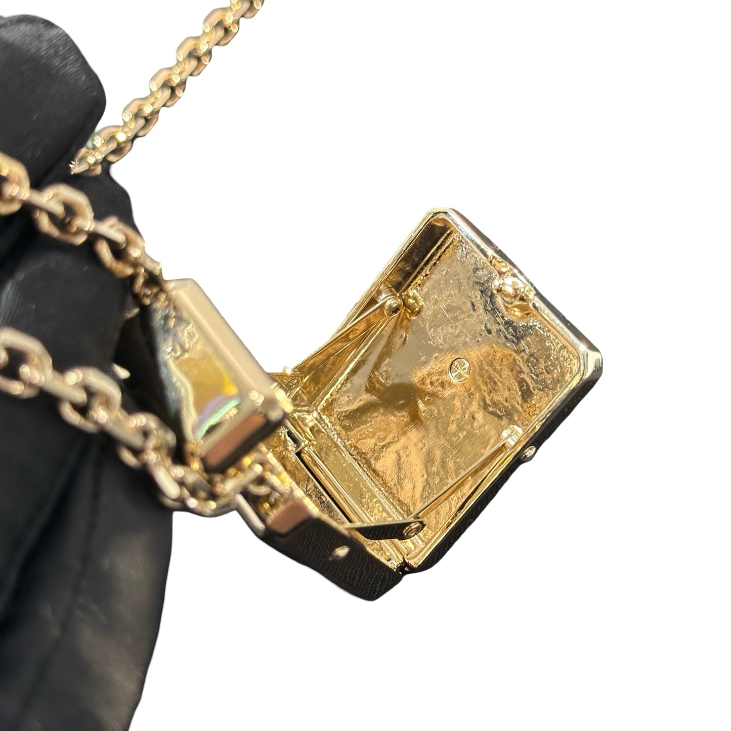 Used Chanel Yellow Gold Necklace Gold