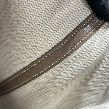 Used HERMES TC Garden Party 36 Tote Bag Etoupe GHW