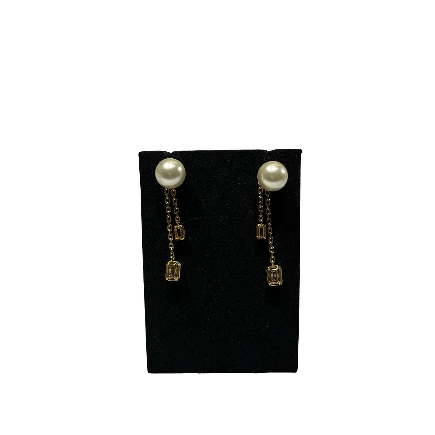 Used Dior Earrings Accessories GHW