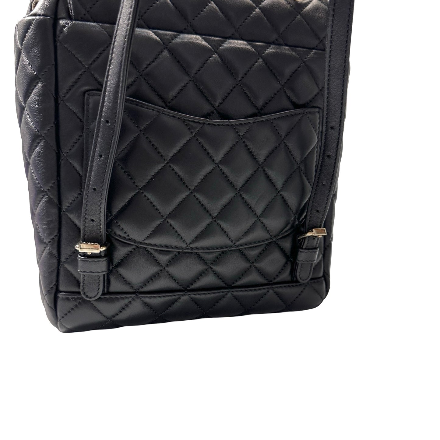 Used CHANEL Lambskin Leather Backpack