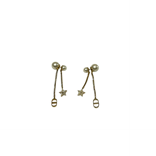 DIOR Earrings Jewelry White