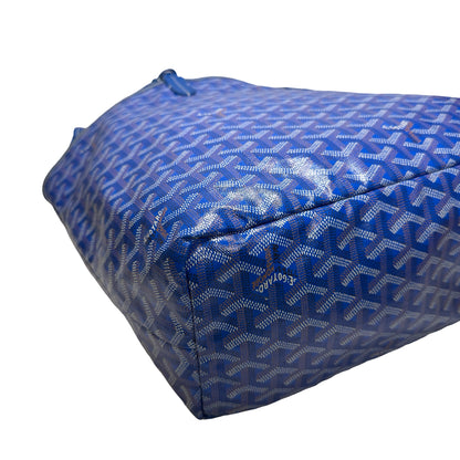Used GOYARD Canvas Tote PM Tote Bag Blue