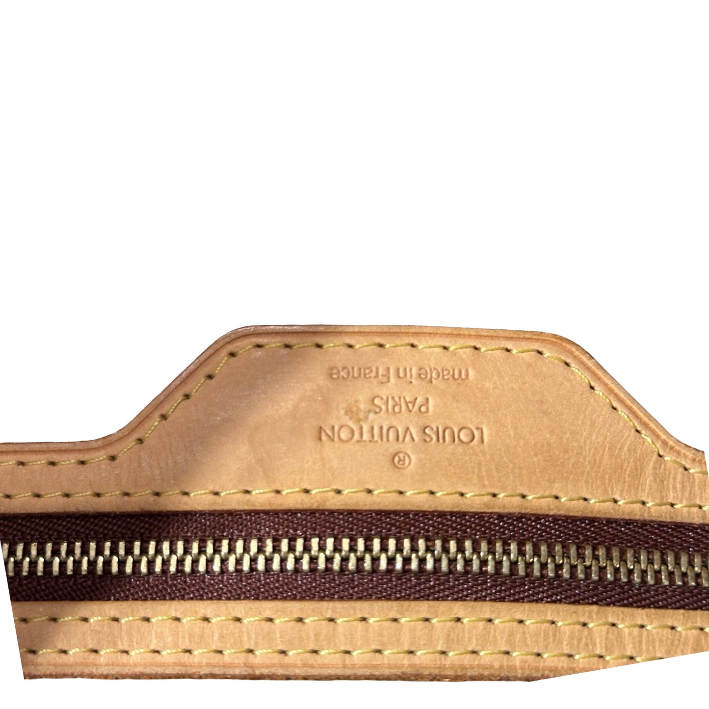 Used Louis Vuitton Monogram Eclipse Canvas Neverfull GM Shoulder Bag Brown GHW
