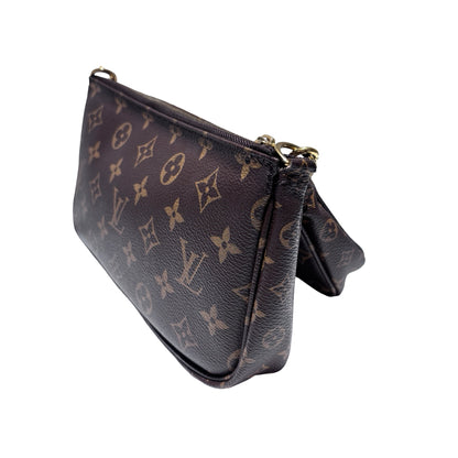 Used LOUIS VUITTON Monogram Canvas Multi Pochette Accessoires Shoulder Bag Pink