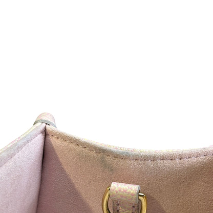 Used LOUIS VUITTON Monogram Empreinte Leather On The Go Handbag Sunrise Pastel