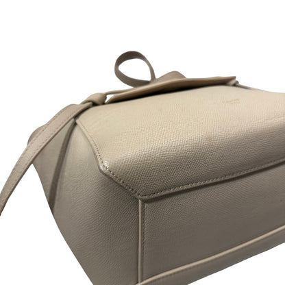 Used Céline Belt Cross Body Bag Beige