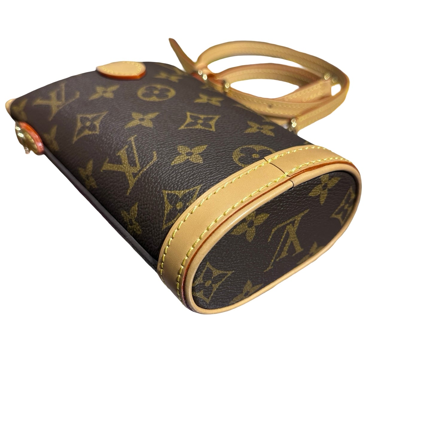 Used LOUIS VUITTON Fold Me Bag Brown GHW