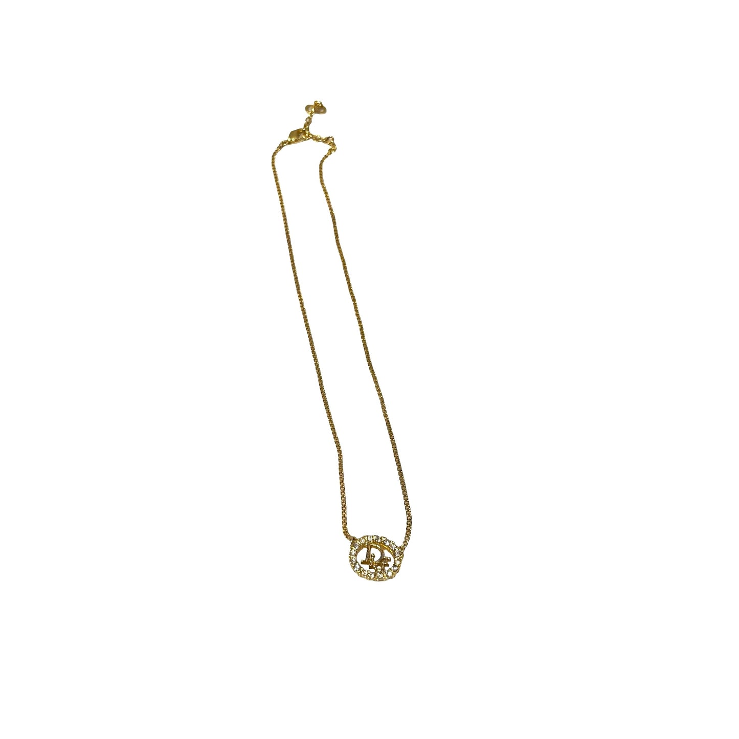 Used DIOR Vintage Necklace Necklace GHW