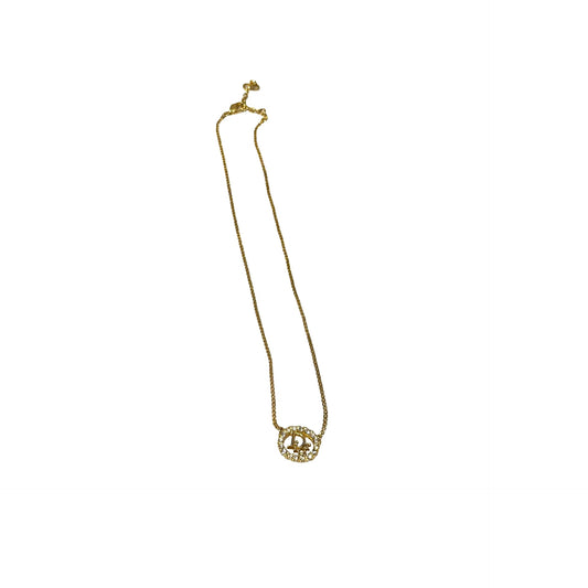 Used DIOR Vintage Necklace Necklace GHW