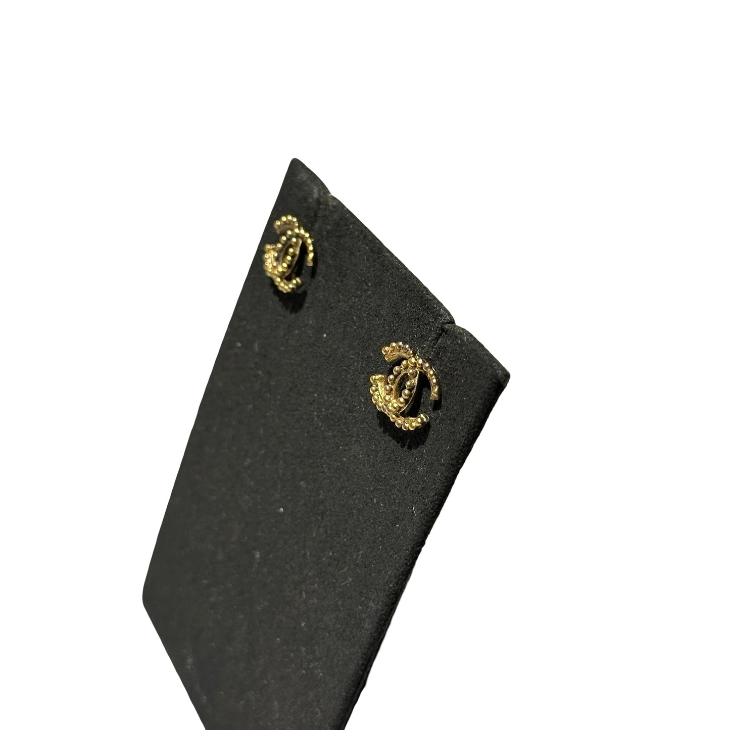Used CHANEL Earrings GHW