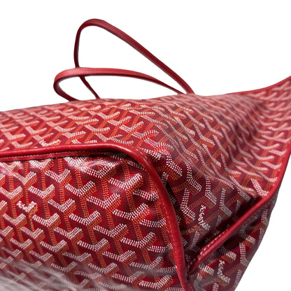 Used GOYARD Tote GM Tote Bag Red