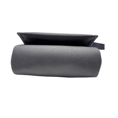 Unused HERMÈS Mini Herbag Two Way Shoulder Bag Grey GHW