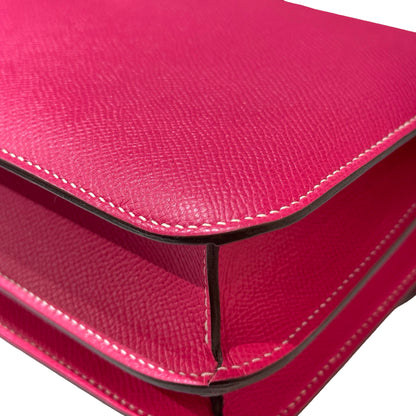 Used Hermès Constance 24 Shoulder Bag Pink PHW