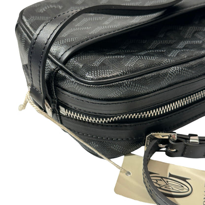 Used Goyard Canvas Coated Canvas Camera Camera Bag Black PHW