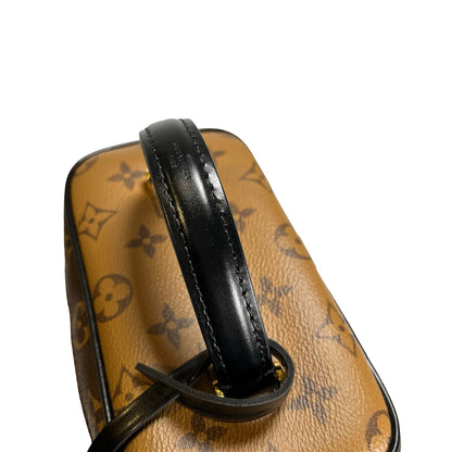 Used LOUIS VUITTON Monogram Reverse Monogram Canvas Vanity PM Monogram/Reverse Monogram Vanity case Brown Light Brown GHW