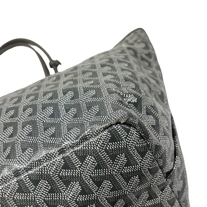 Used Goyard Canvas Tote PM Tote Bag Gray