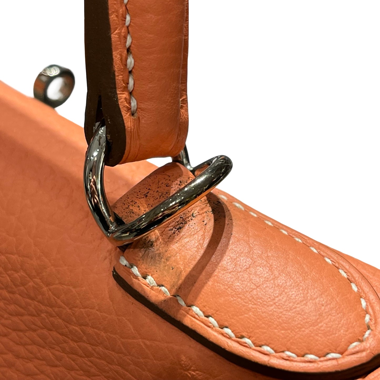 HERMÈS Kelly 28 Handbag Orange (93) PHW