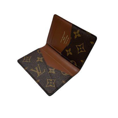 New LOUIS VUITTON Monogram Wallet Wallet Brown GHW