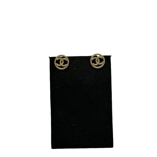 Unused CHANEL Earrings GHW