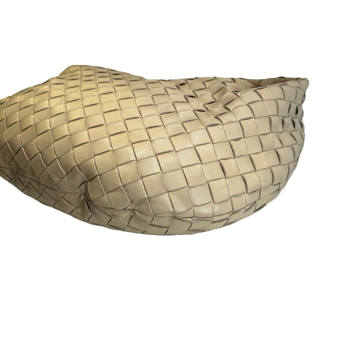 Used BOTTEGA VENETA Handbag Beige ghw