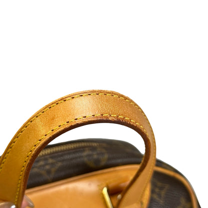 Used LOUIS VUITTON Monogram Canvas Montsouris Handbag Brown GHW
