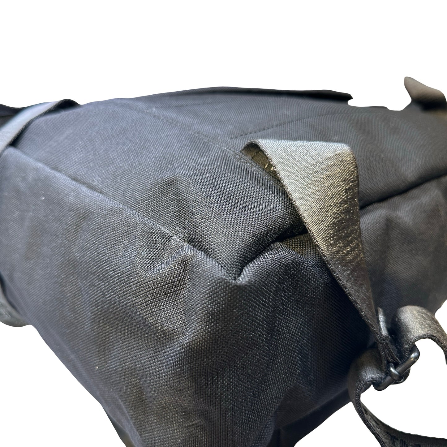 Used OFF WHITE Canvas Backpack Black