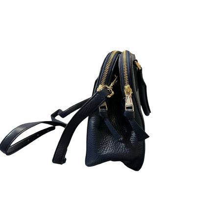 Used TORY BURCH Two way shoulder Shoulder Bag Navy Blue GHW