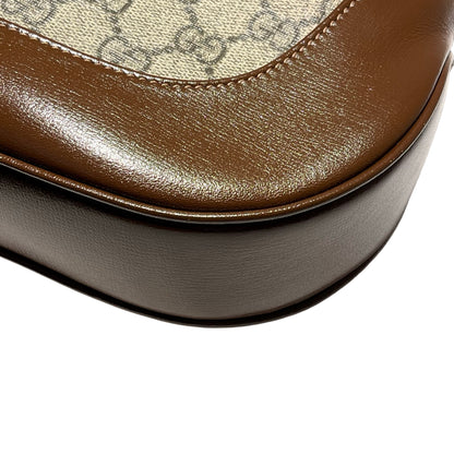 Used GUCCI Shoulder Bag Brown GHW