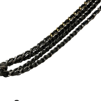 Used CHANEL Gabrielle Chain Shoulder Bag Black