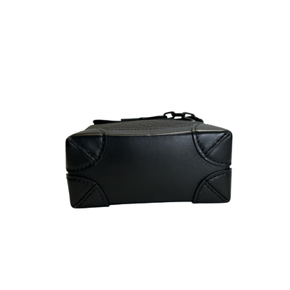 Used LOUIS VUITTON Monogram Leather Shoulder bag Backpack Black