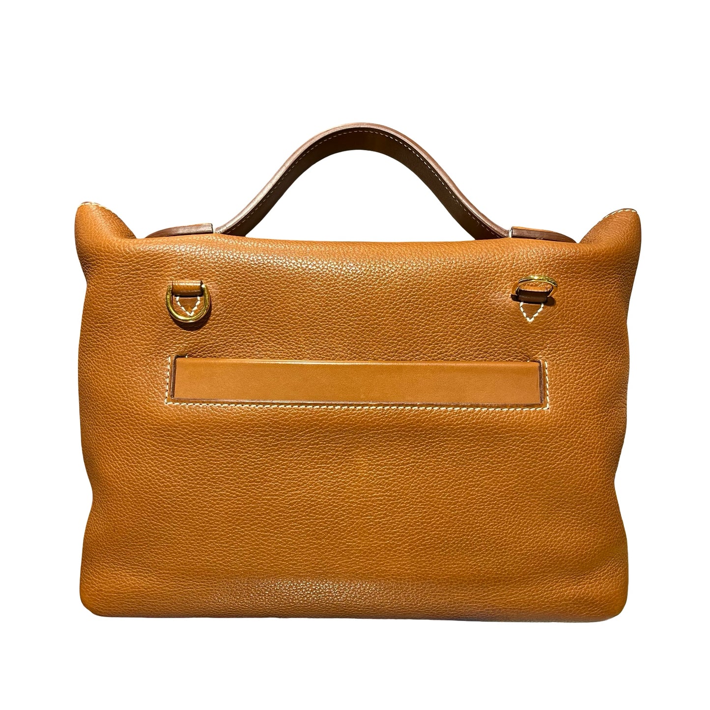 Used HERMÈS Clemence leather 24/24 29 馬鞍皮 Shoulder Bag GHW Gold
