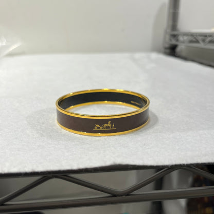 HERMÈS Clic H Bracelet Jewellery Brown