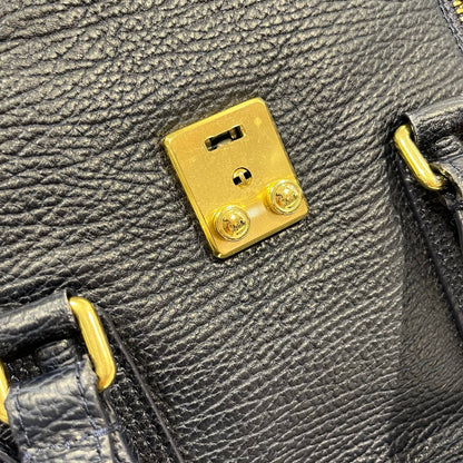 Used 3.1 PHILLIP LIM Textured Leather Pashli Satchel Blue， GHW