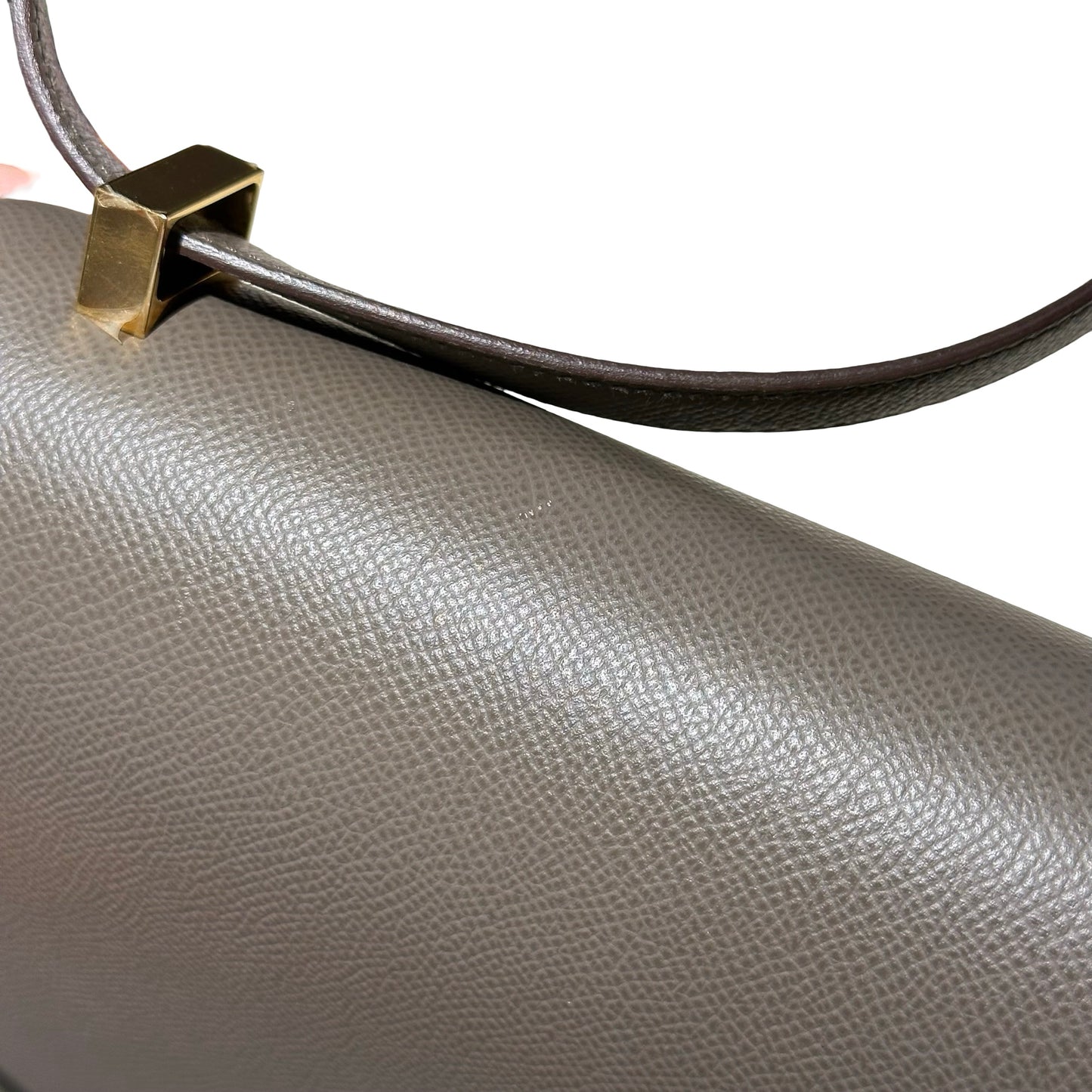 Used HERMÈS Constance 24 Shoulder Bag Etoupe GHW