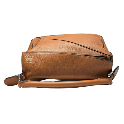 Used LOEWE Puzzle Cross Body Bag Brown PHW