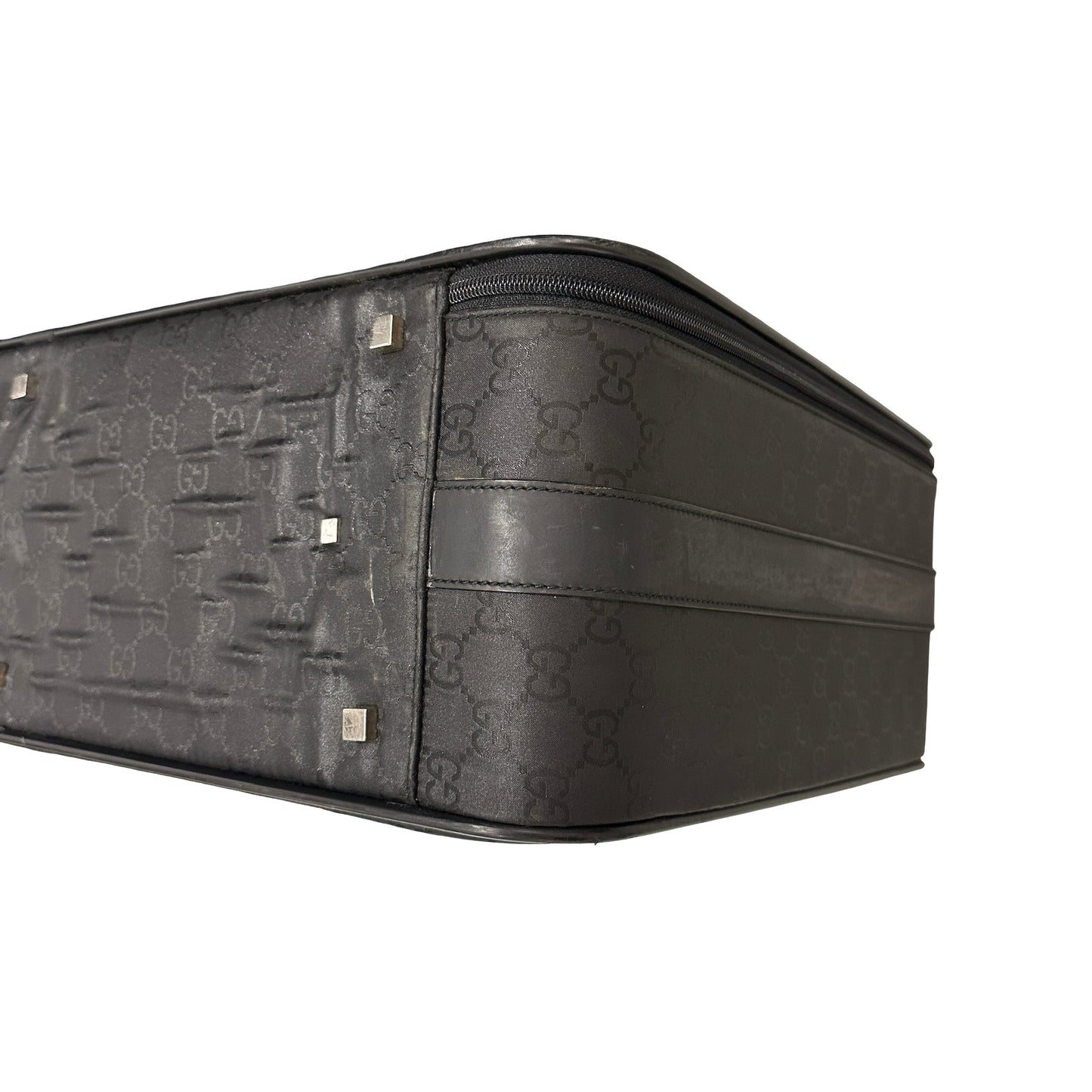 Used GUCCI GG Monogram GG Monogram Luggage Luggage Black