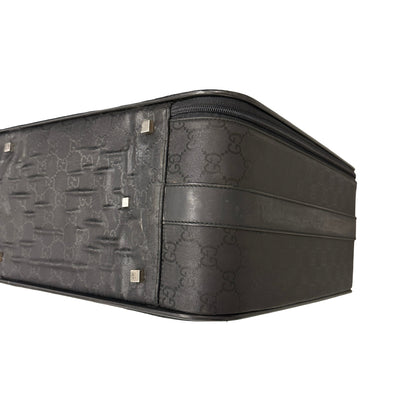 Used GUCCI GG Monogram GG Monogram Luggage Luggage Black
