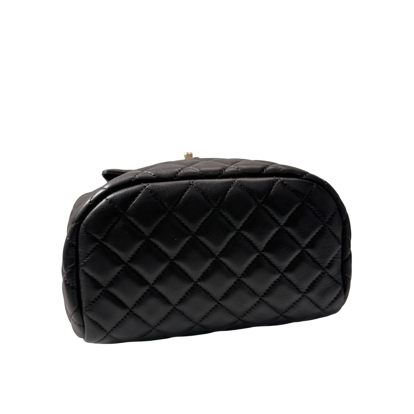Used CHANEL Lambskin Leather Backpack