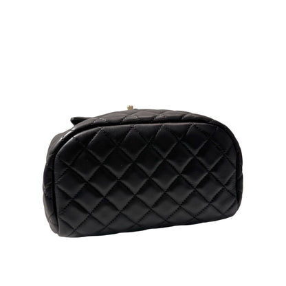 Used CHANEL Lambskin Leather Backpack