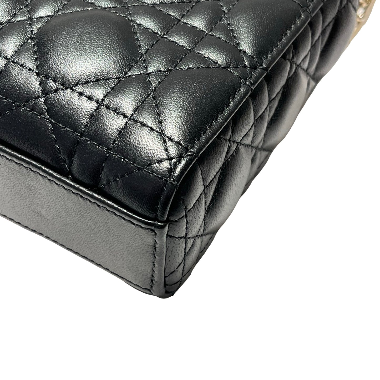 DIOR D-Joy Medium Handbag Black GHW