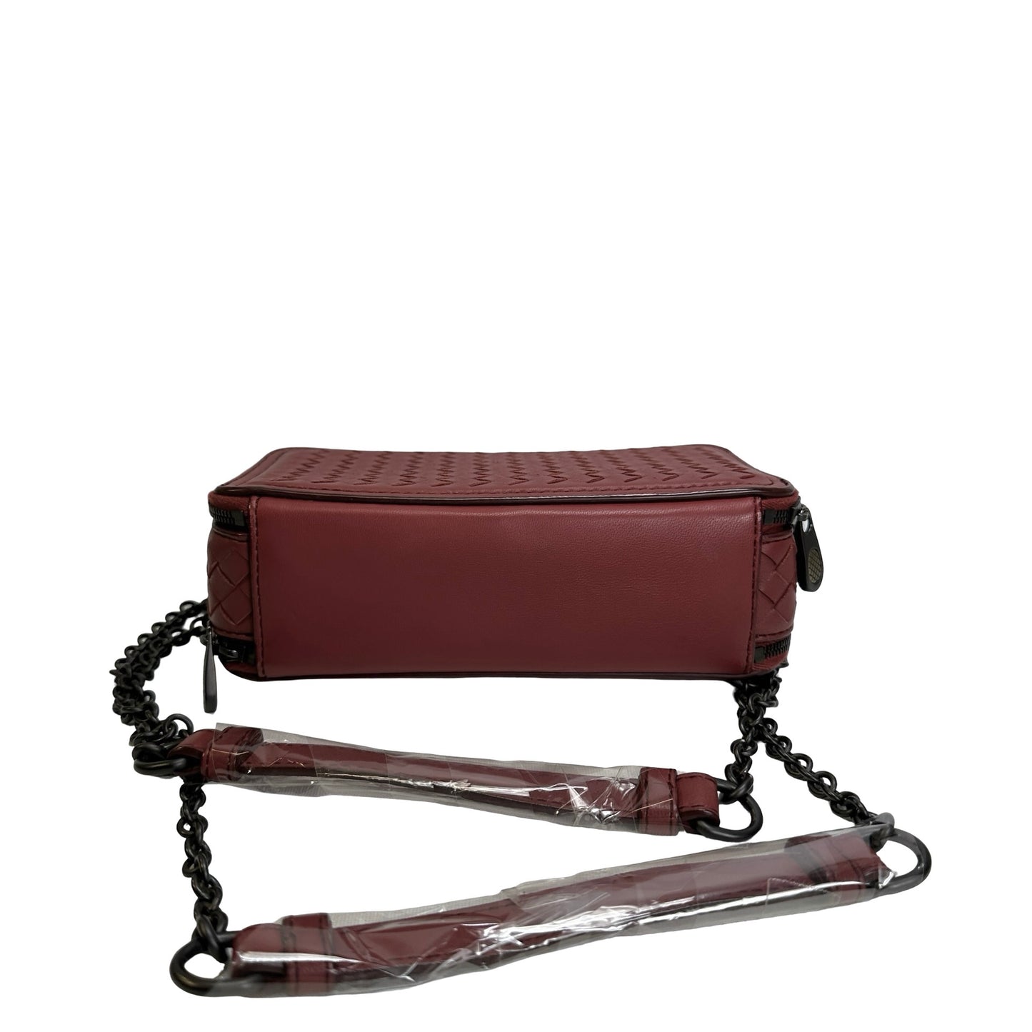 Used BOTTEGA VENETA Intrecciato Intrecciato Camera Bag Camera Bag Burgundy