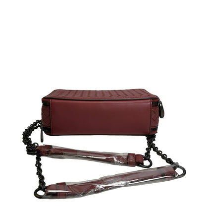 Used BOTTEGA VENETA Intrecciato Intrecciato Camera Bag Camera Bag Burgundy