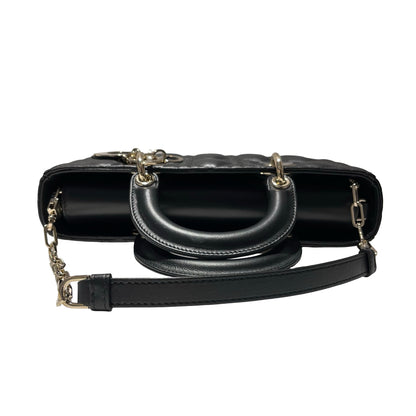 DIOR D-Joy Medium Handbag Black GHW