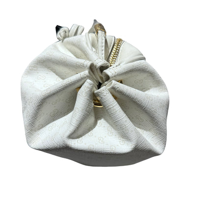 Used GUCCI Cross Body Bag White GHW