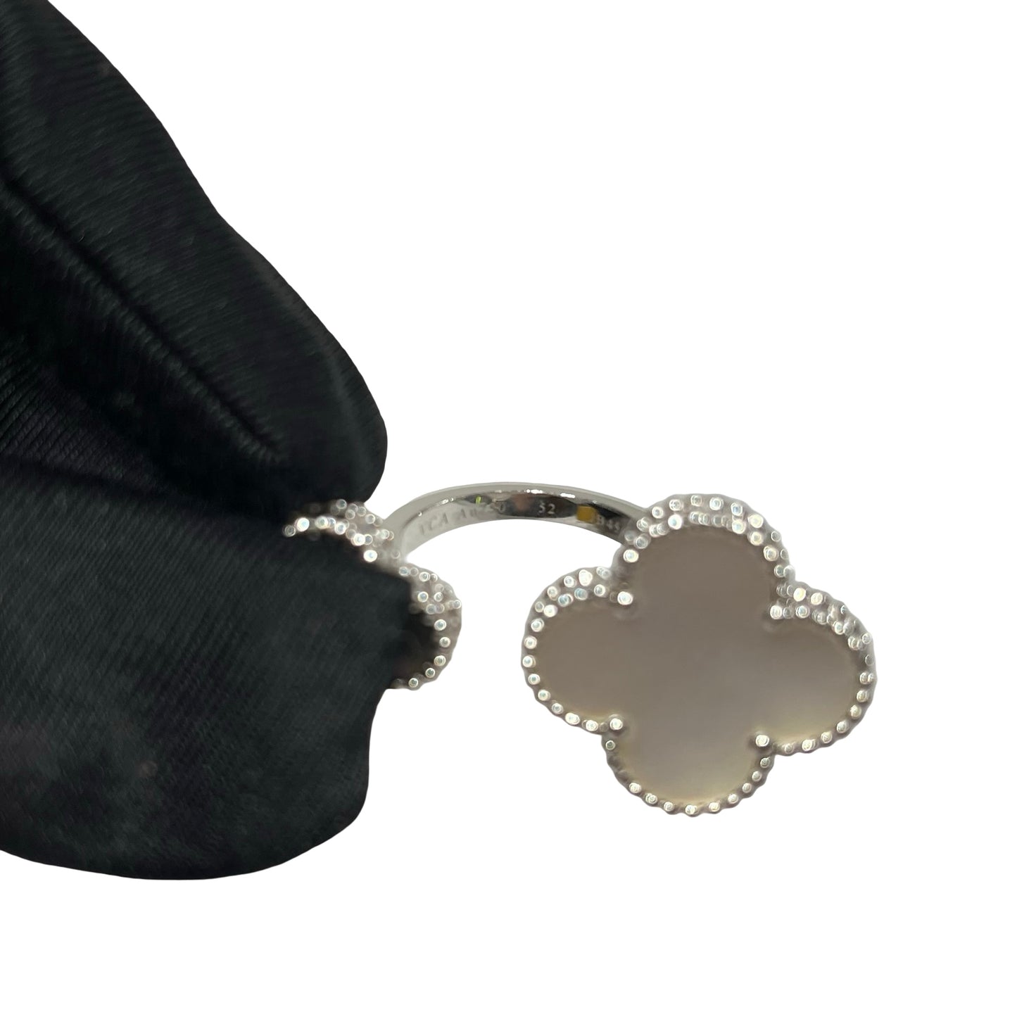 Used VAN CLEEF & ARPELS Ring Jewelry White Black