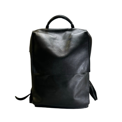 Used BALENCIAGA Leather Backpack Black