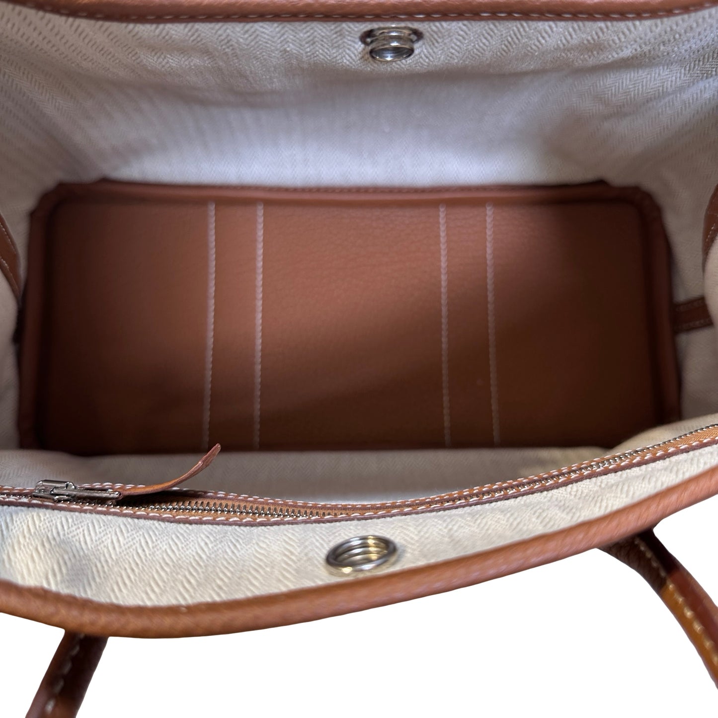 Used HERMÈS Negonda GP30 Hobo Bag Brown PHW