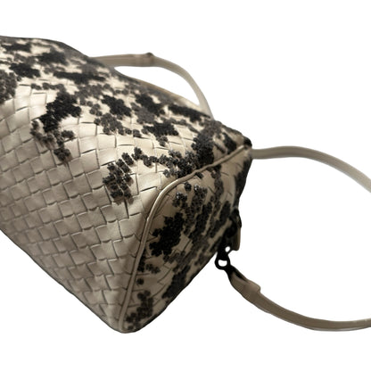 Used Bottega Veneta 2 Way Shoulder Shoulder Bag White